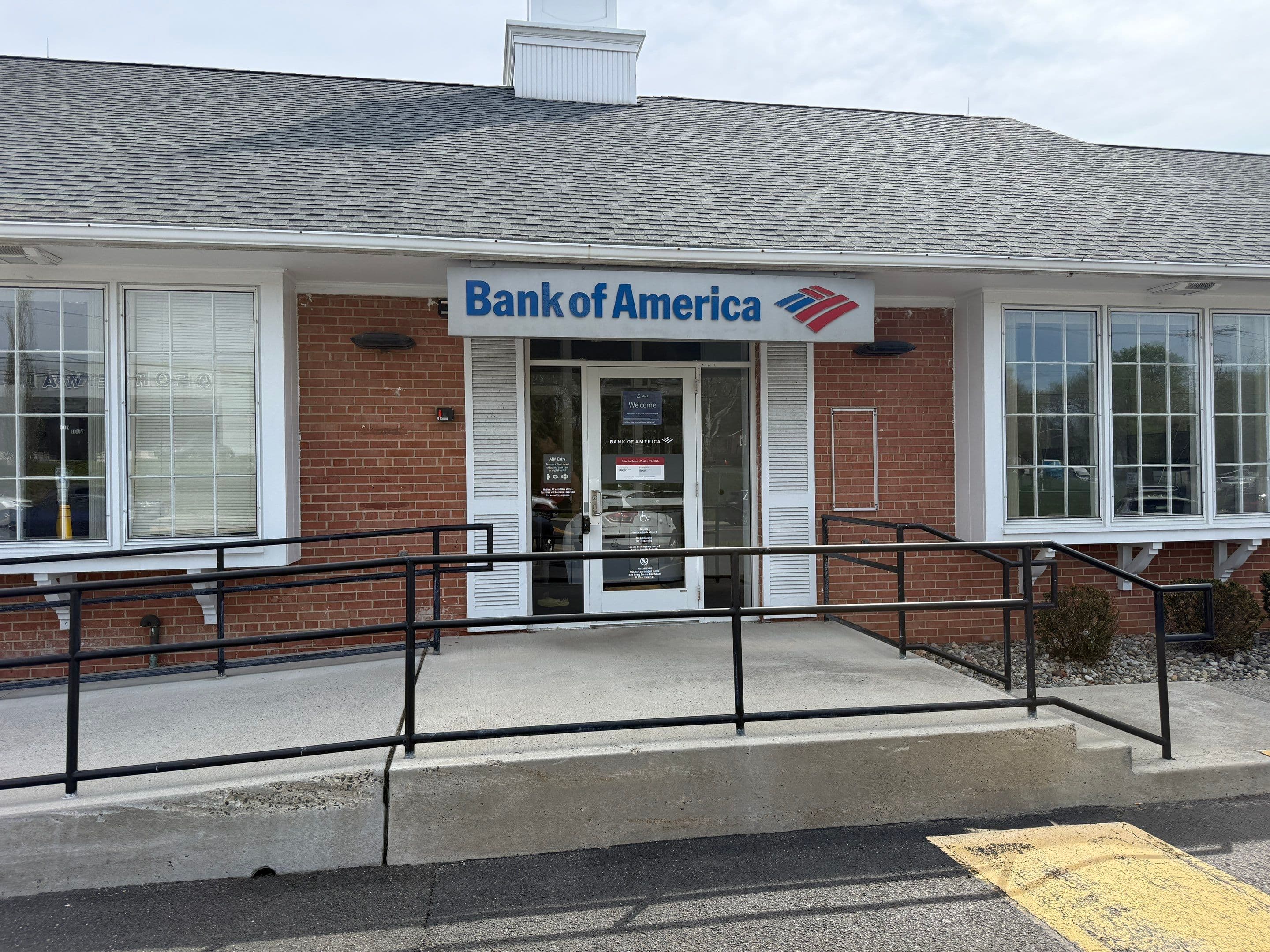 Bank of America — Branch Renovation & Sitework, Shrewsbury, NJ
